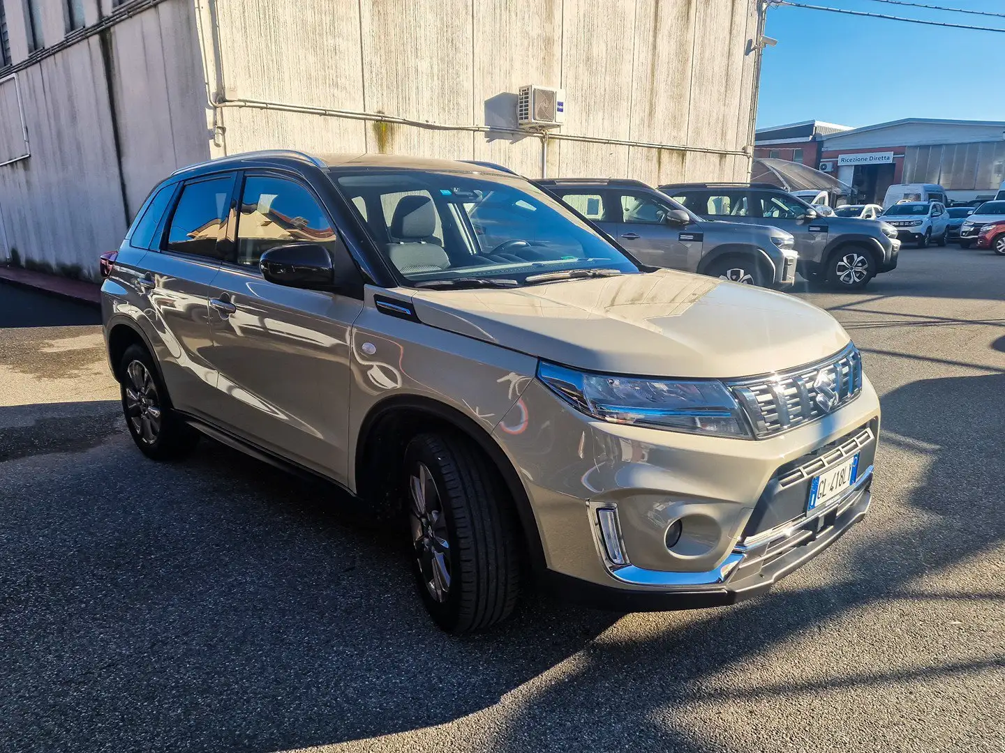 Suzuki Vitara II 2018 1.4 Boosterjet Hybrid Easy Top 4WD ALLGRIP Grau - 2