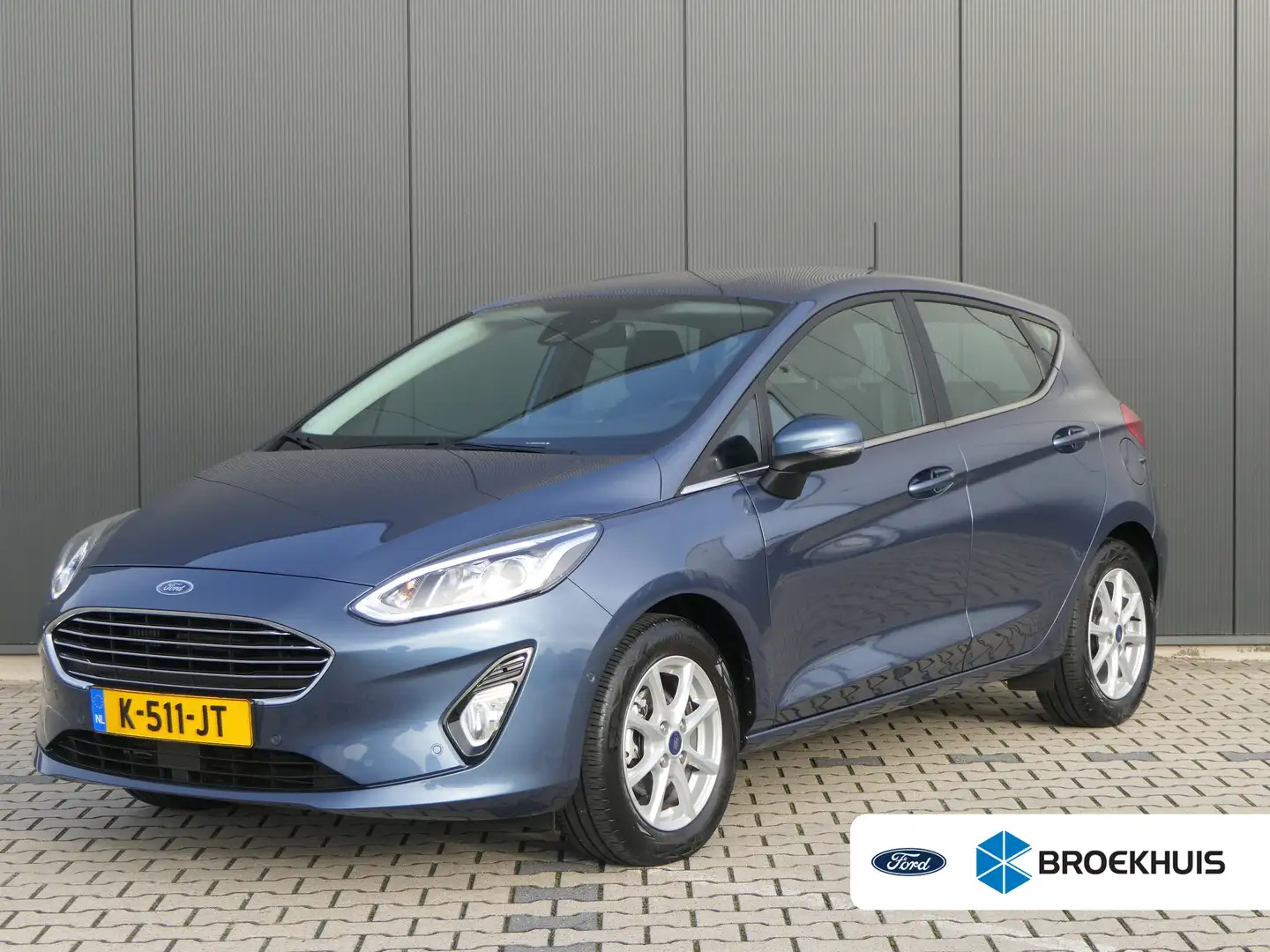 Ford Fiesta 1.0 EcoBoost 125pk Hybrid Titanium | Trekhaak | Ca Bleu - 1