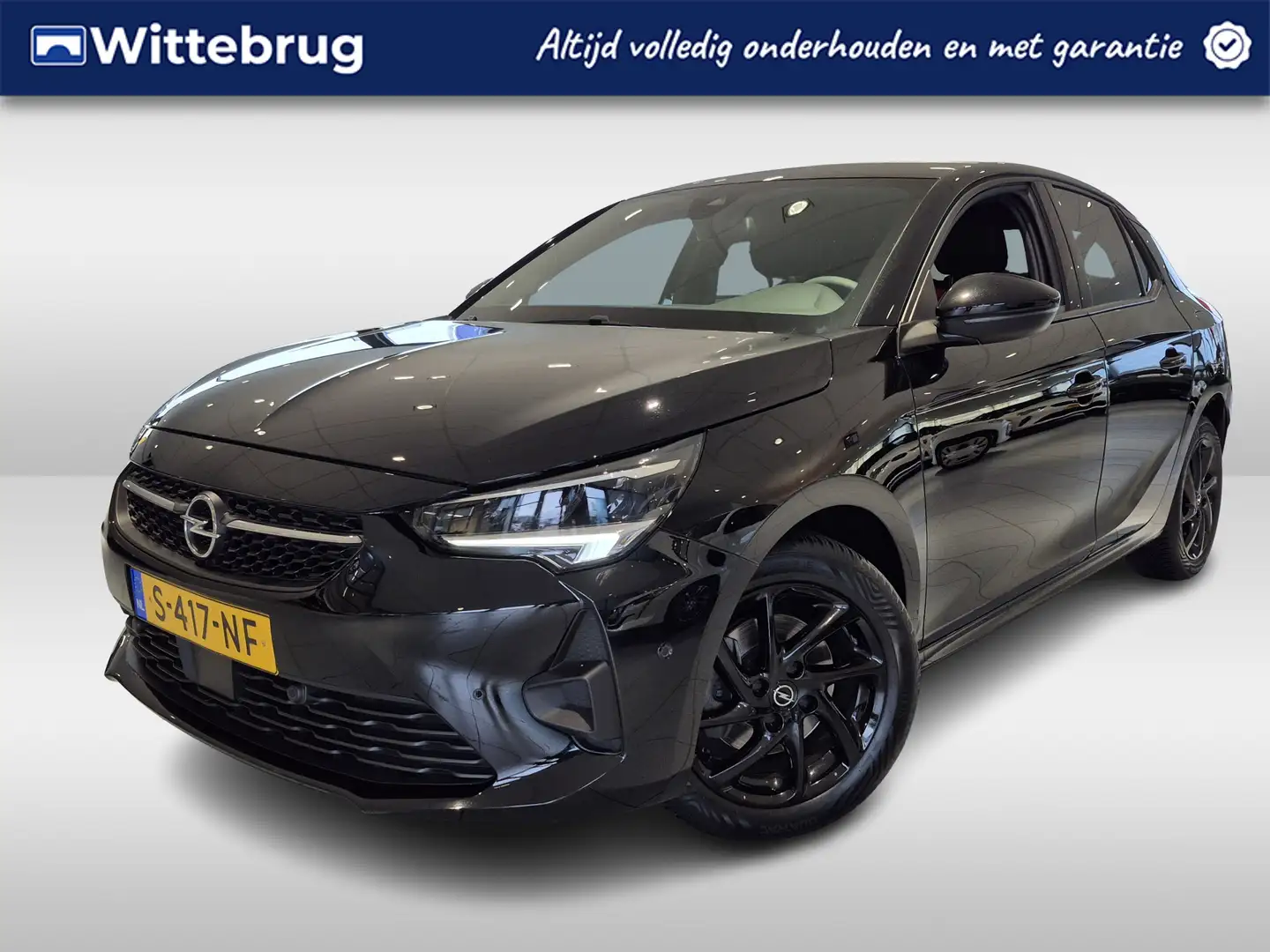 Opel Corsa 1.2 Turbo Level 4 GS | Camera | Parkeersensoren | Zwart - 1