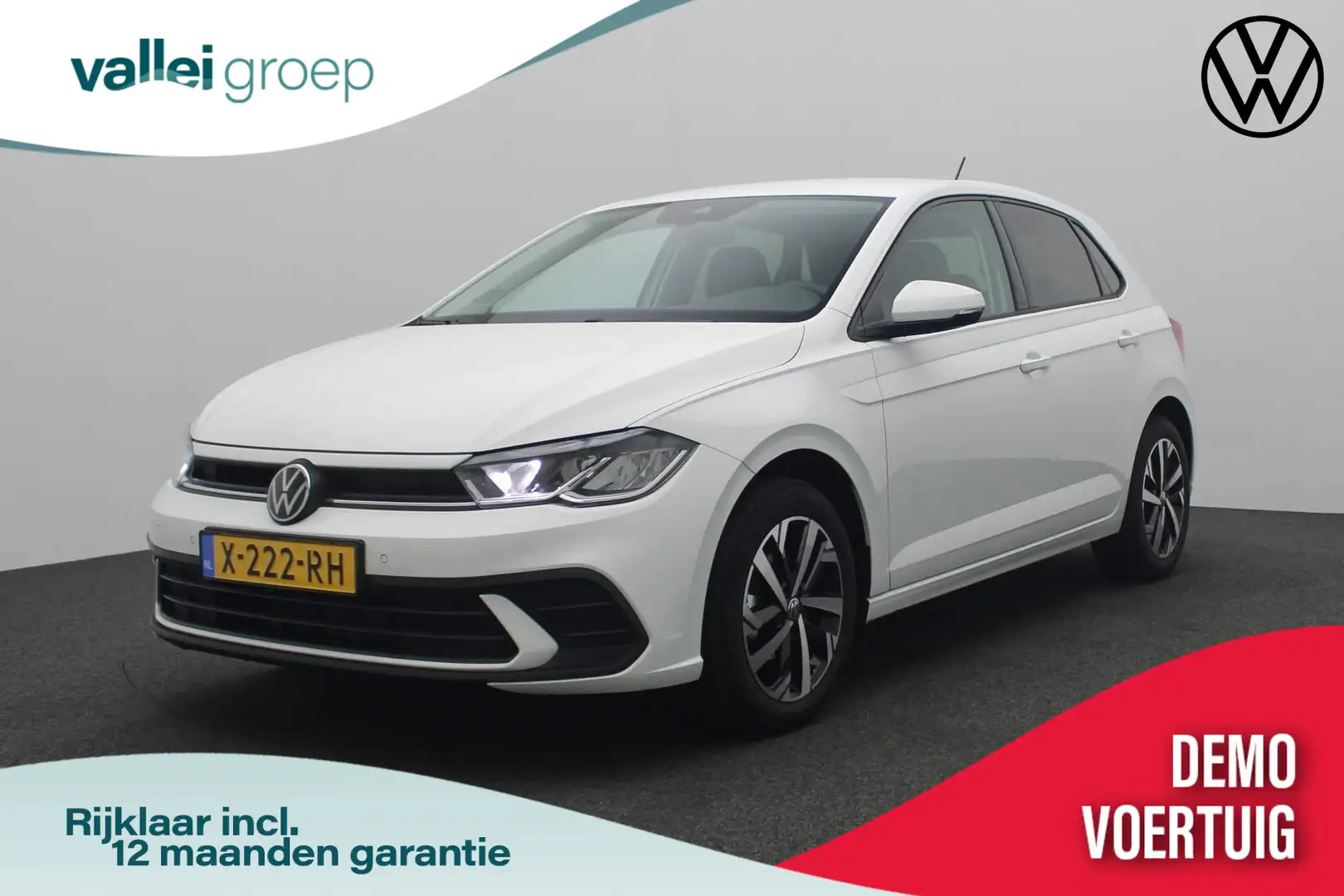 Volkswagen Polo 1.0 TSI 95PK Life | Navi | Camera | ACC | Clima | Wit - 1