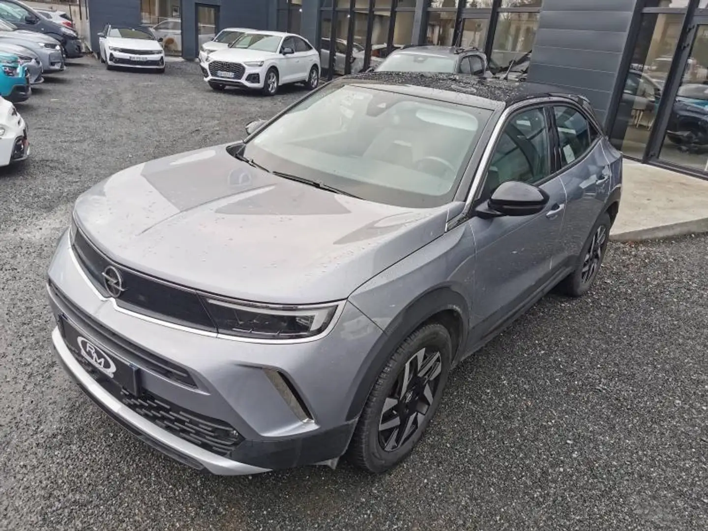 Opel Mokka 1.2 Turbo 100ch Elegance Gris - 2