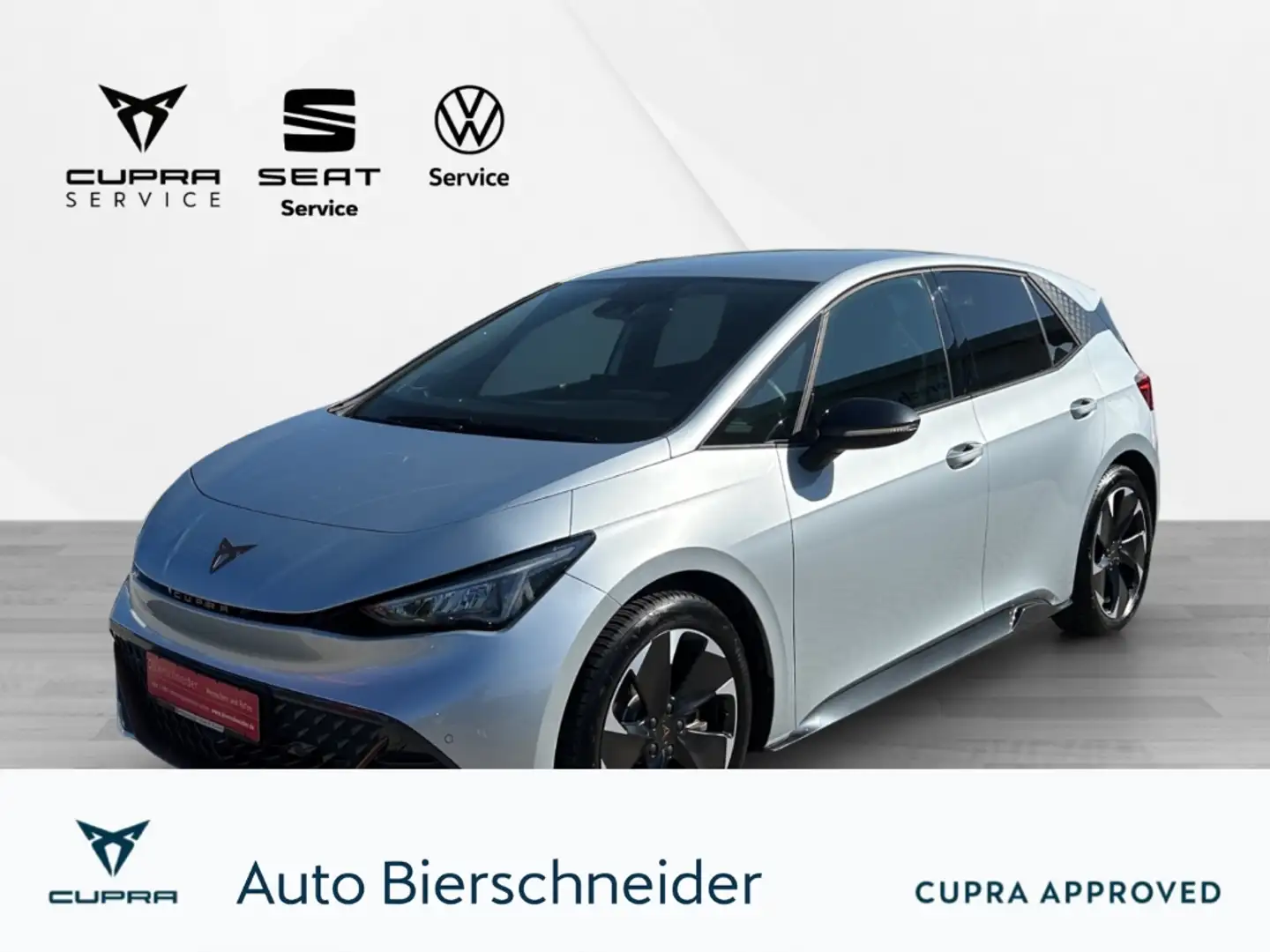 CUPRA Born 77 kWh 19 Heat Pump LED Navi Kamera ACC Kessy Silber - 1
