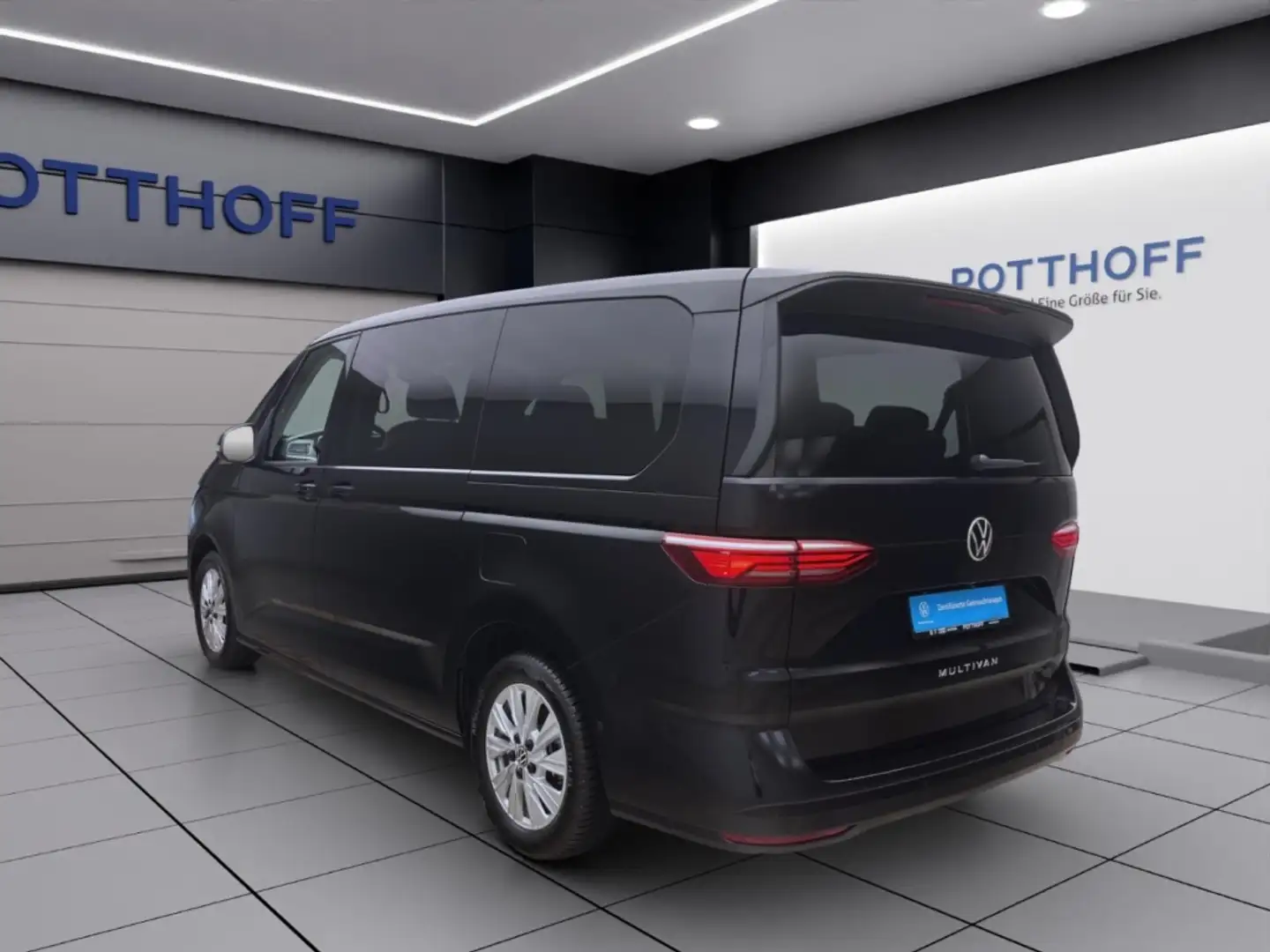Volkswagen T7 Multivan 2.0 TDI DSG LIFE LR LED KAMERA NAVI AHK Schwarz - 2