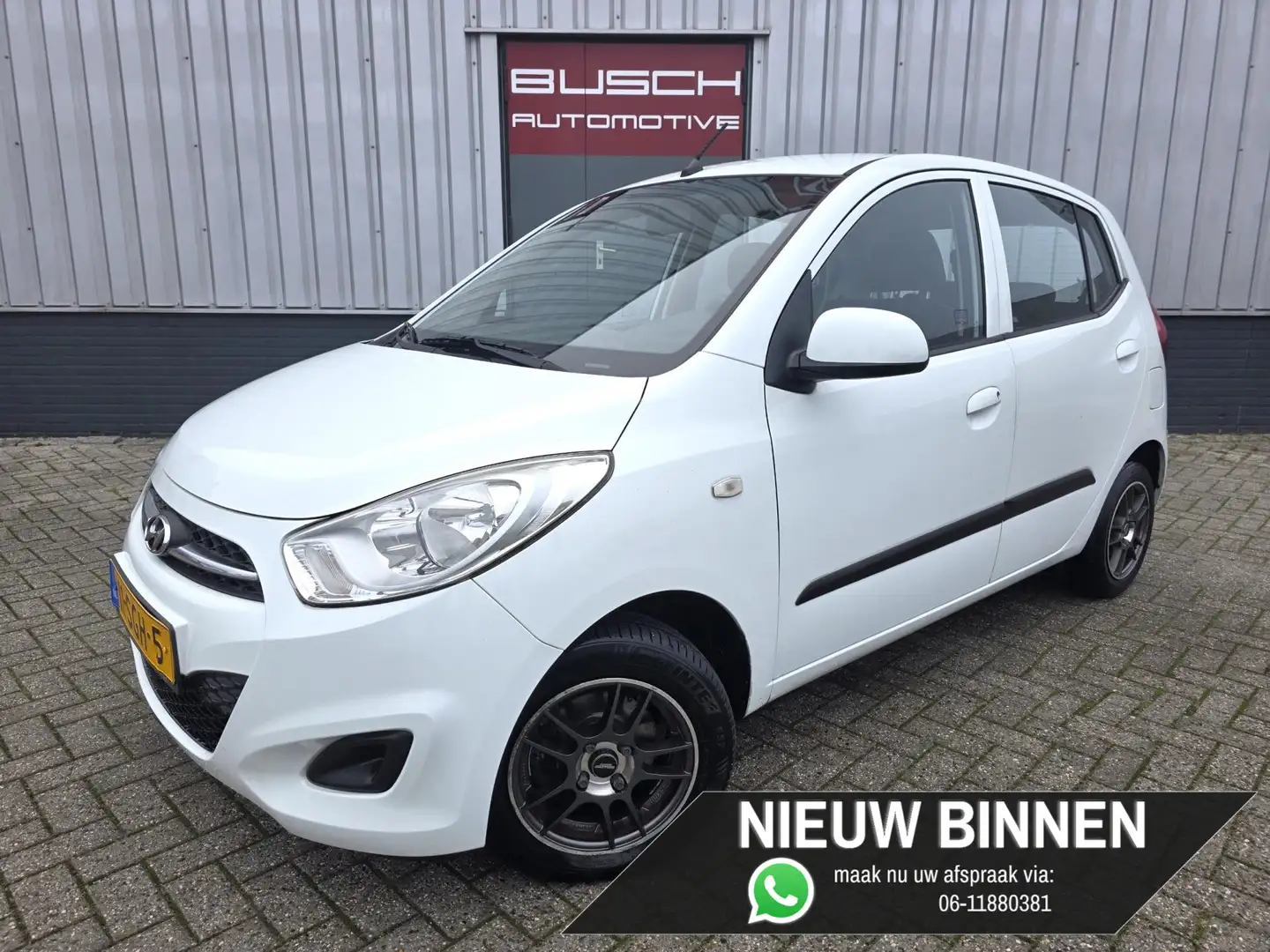 Hyundai i10 1.1 i-Drive Cool | LAGE KM STAND | TREKHAAK | Wit - 1