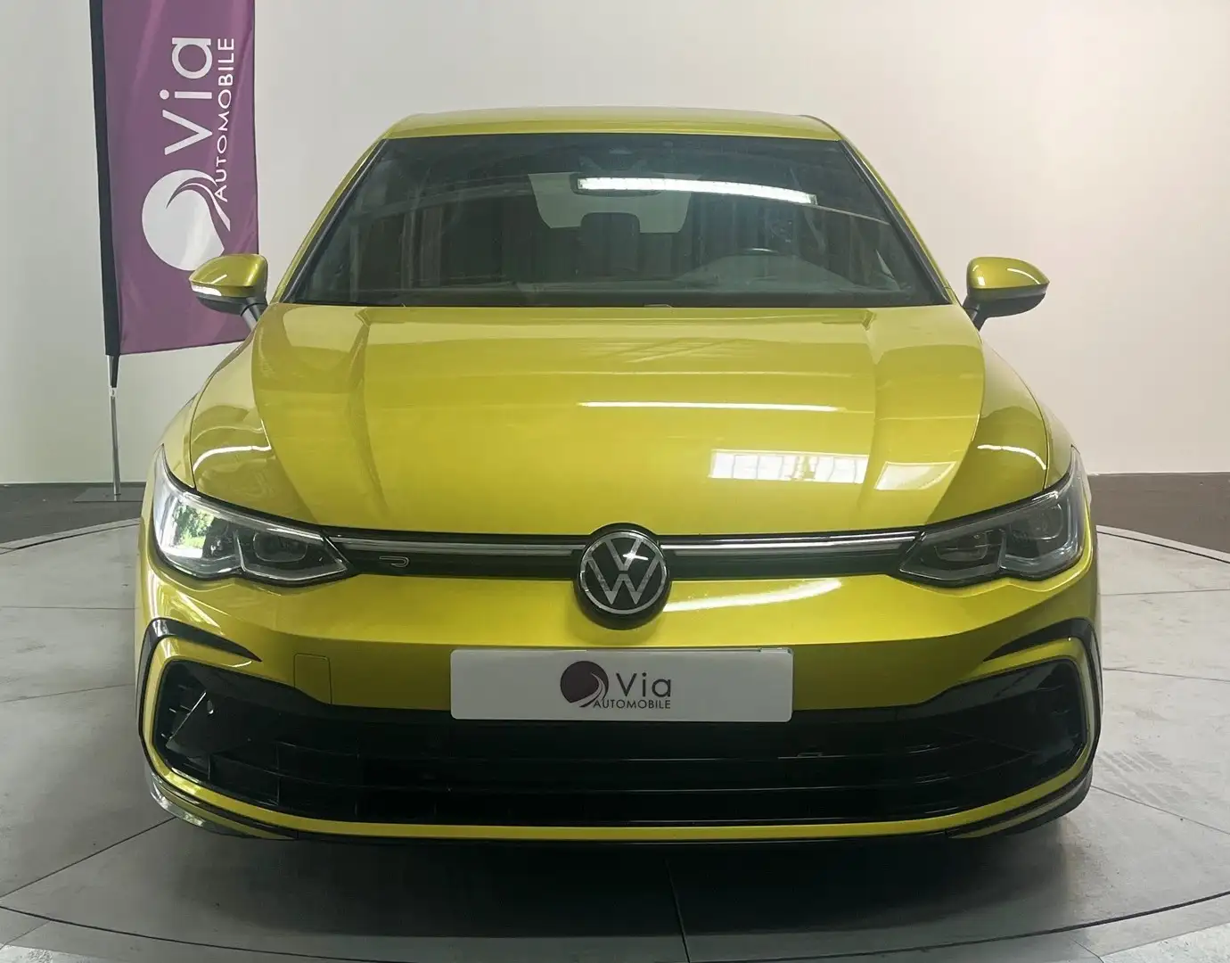 Volkswagen Golf 2.0 TDI SCR 150 DSG7 R-Line Jaune - 2