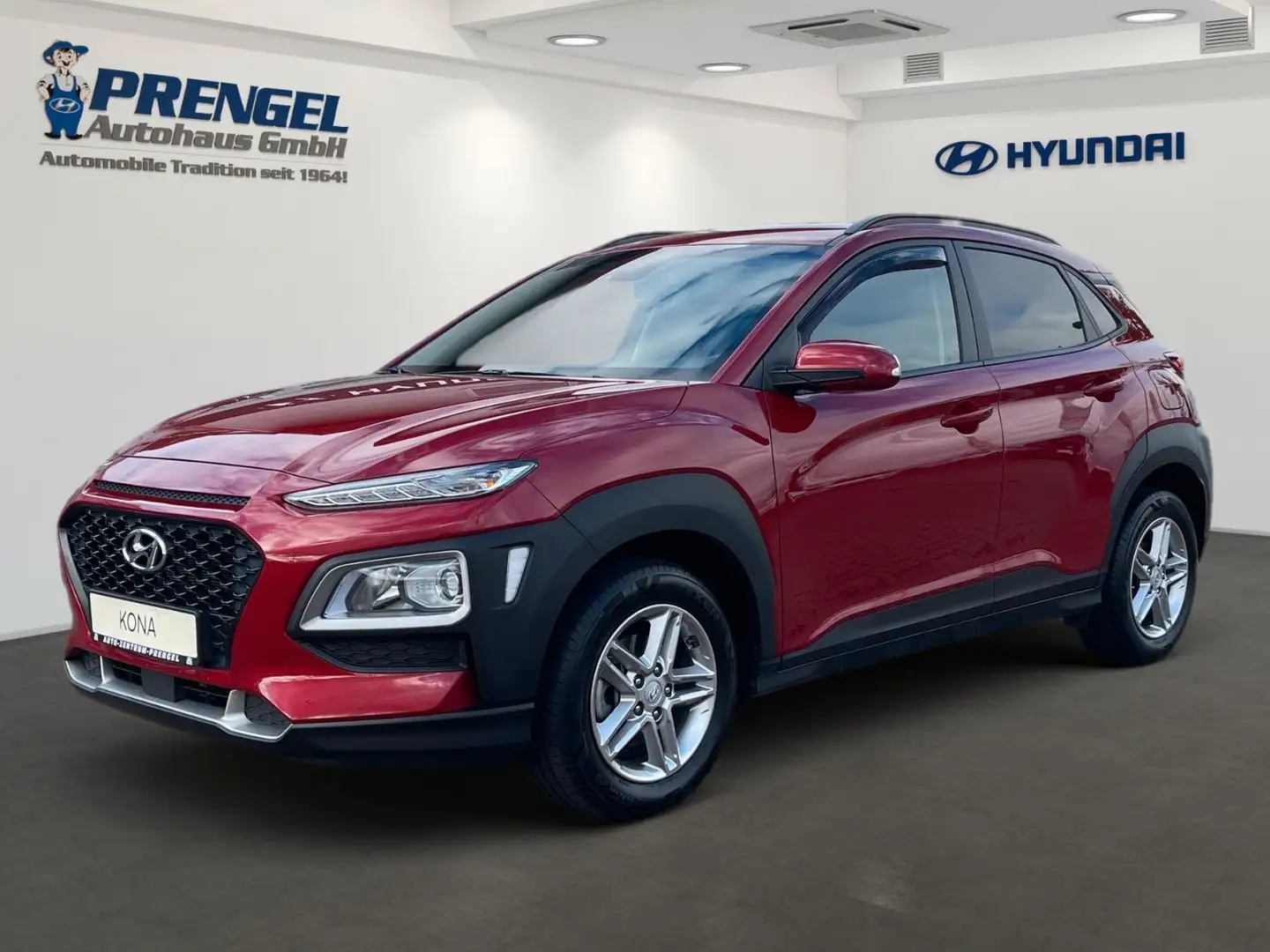 Hyundai KONA 1.0 T-GDi SOKO Navi/SHZ/GRA/Klima/App/DAB+ Rot - 1