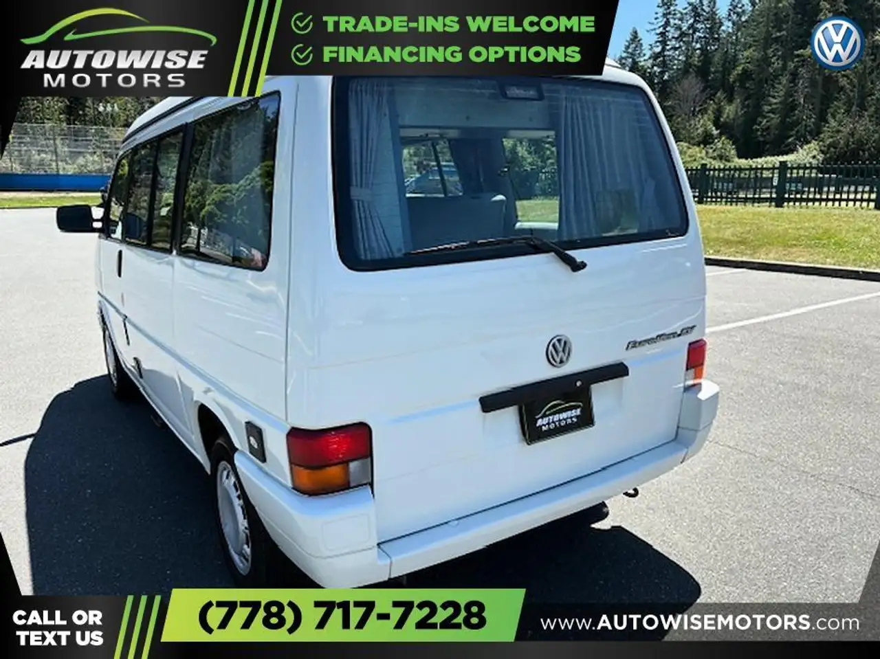 Volkswagen Eurovan снимка Volkswagen Eurovan