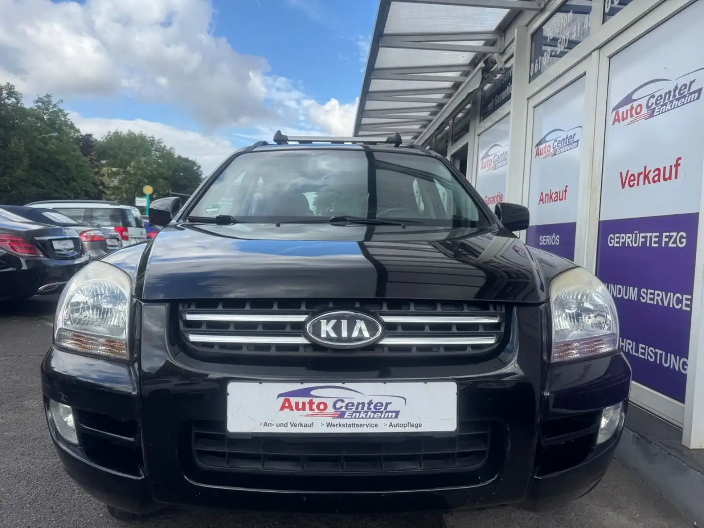 Kia Sportage EX 4WD *Klimaaut*Navi*Leder*Kamera*AHK* Negro - 2