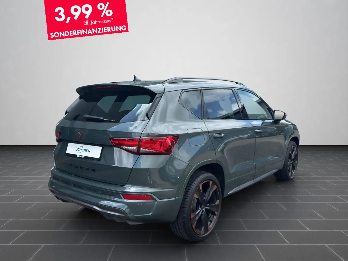 CUPRA Ateca Tribe Edition 1.5 TSI DSG AHK Pano 360° Groen - 2