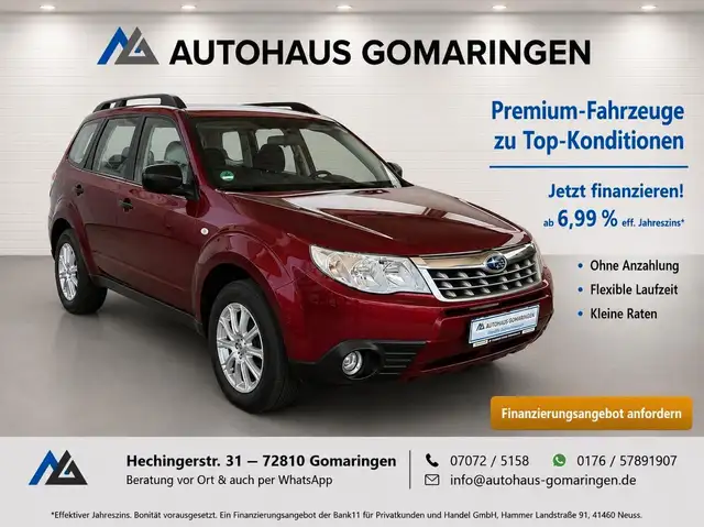 Subaru Forester Active *TÜV NEU*AHK*8-fach BR*SHZ*