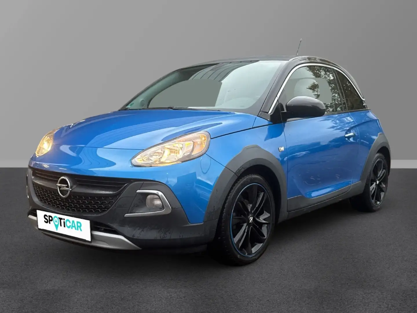 Opel Adam Rocks Faltdach Freisprech Lederlenkrad SHZ Temp Kl Blau - 2