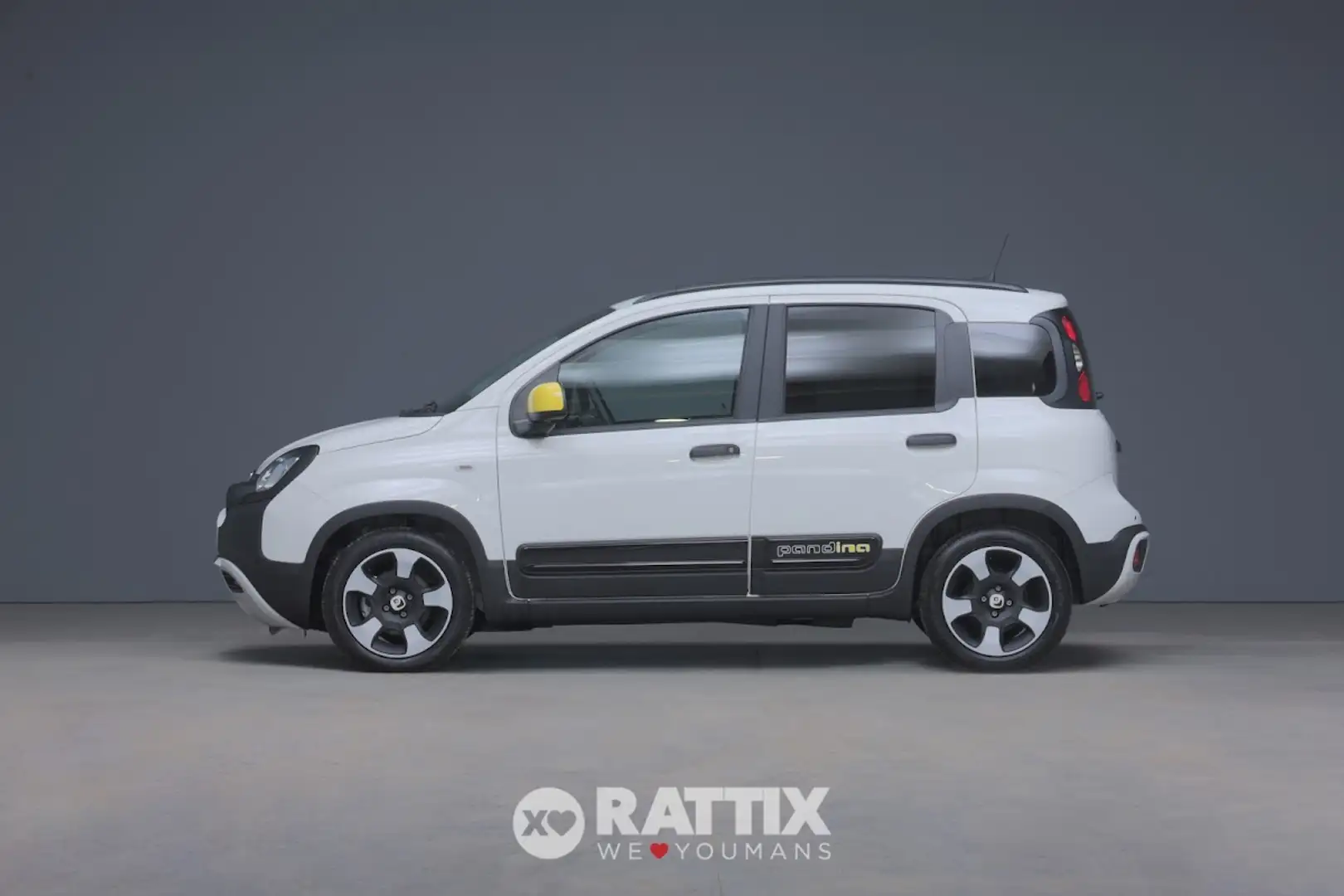 Fiat Panda Pandina 1.0 firefly hybrid 70CV Cross Blanc - 2