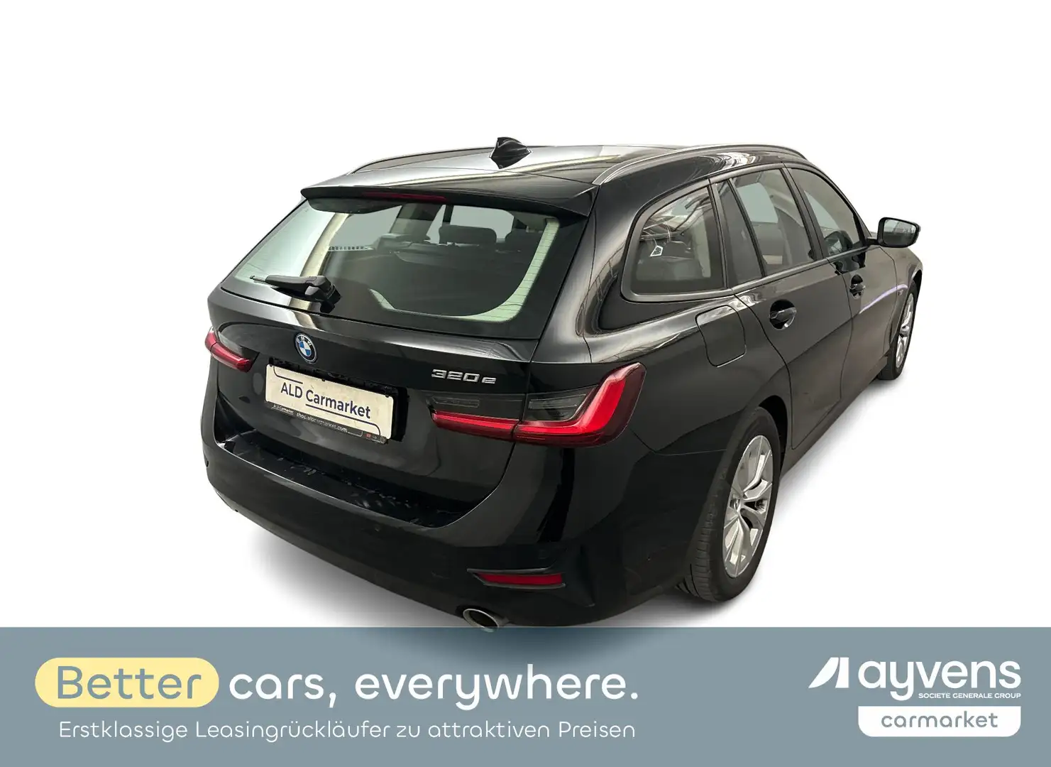 BMW 320 e Touring Aut. Schwarz - 2