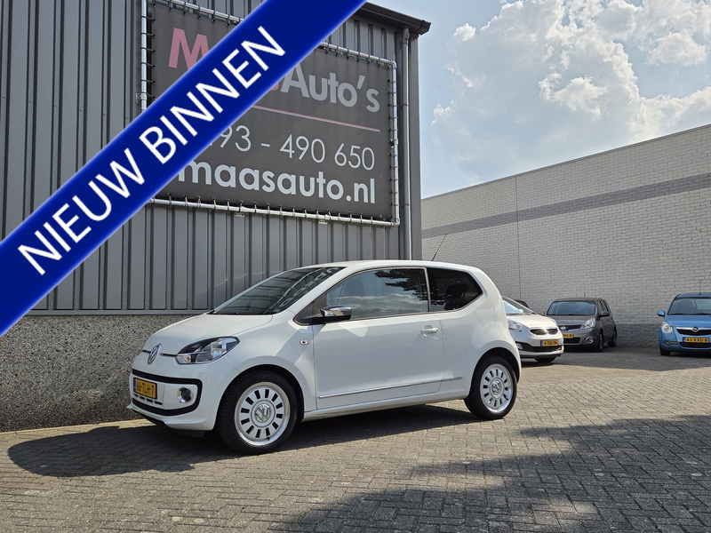 Volkswagen up! 1.0 high up! White uitvoering airco 1 eigenaar !!!