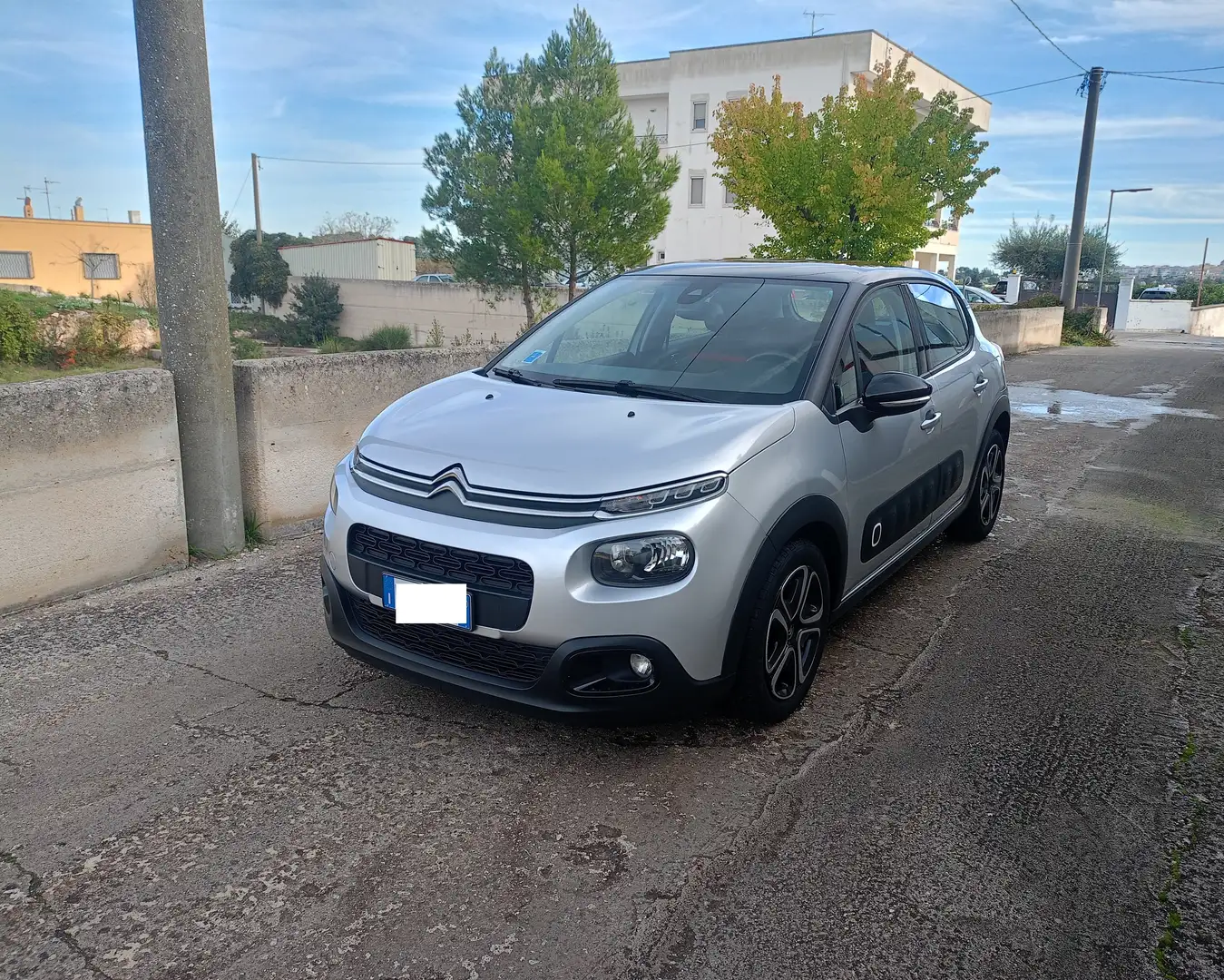 Citroen C3 C3 III 2017 1.6 bluehdi Shine s Argento - 1