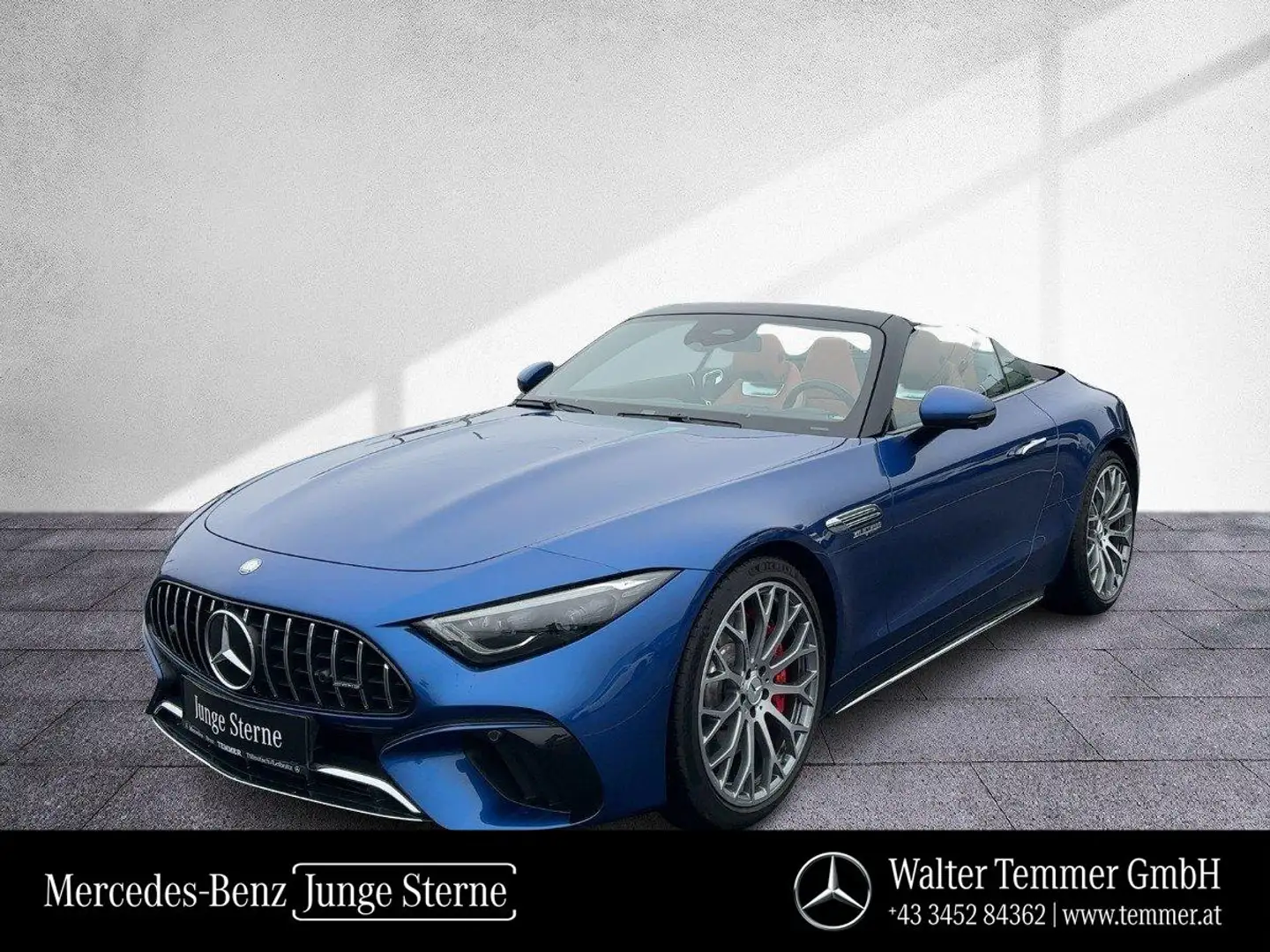 Mercedes-Benz SL 55 AMG AMG SL 55 4MATIC+ NP: 253.850 Prem+ HeadUp LRHZG Azul - 1