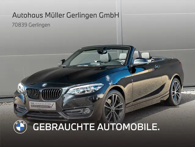 BMW 220 i Cabrio Aut Sport Line H/Ksound LED 1VB Navi-Pro