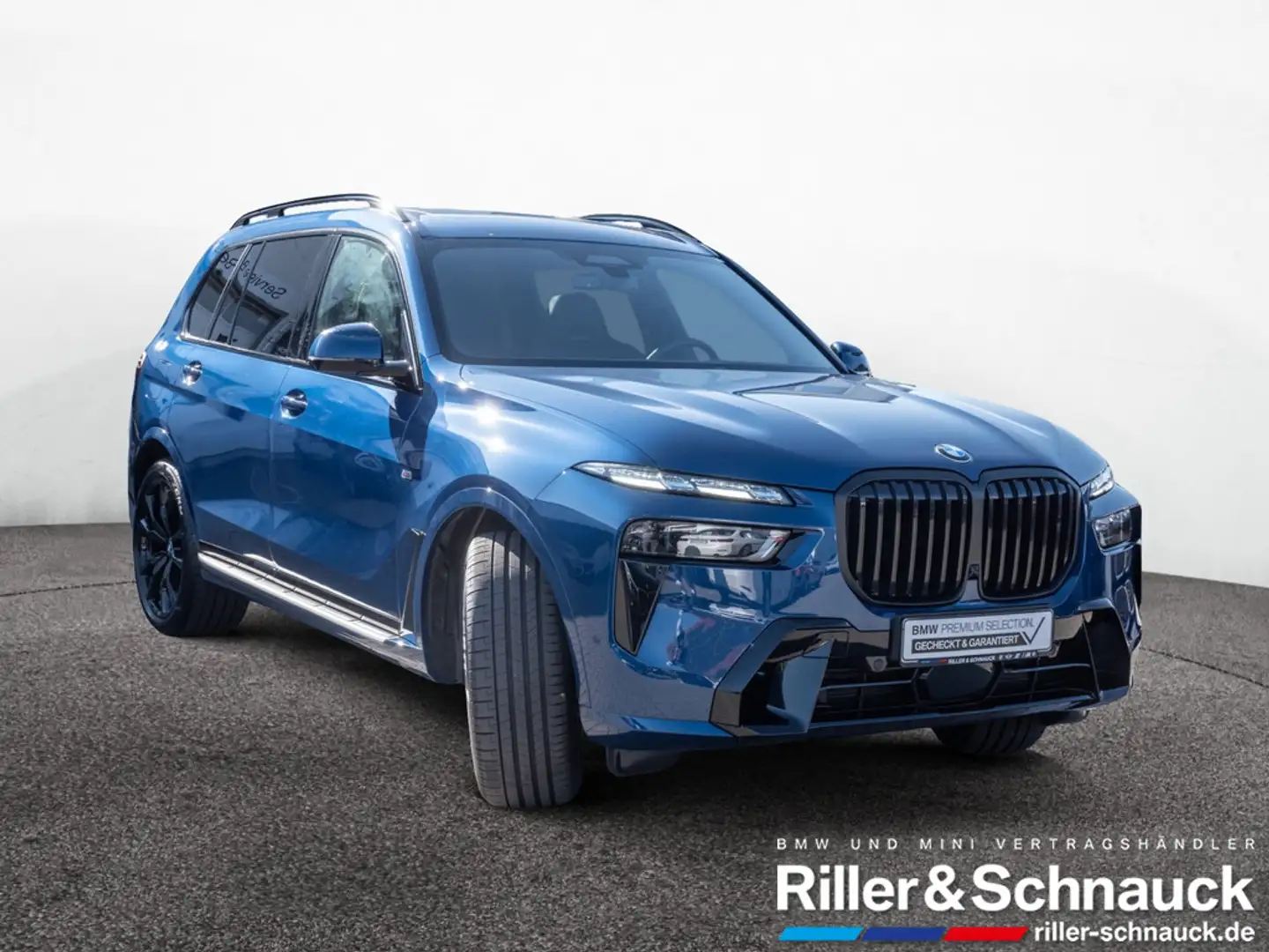 BMW X7 xDrive 40d M-Sport STANDHZ SITZBELÜFTUNG Blau - 2