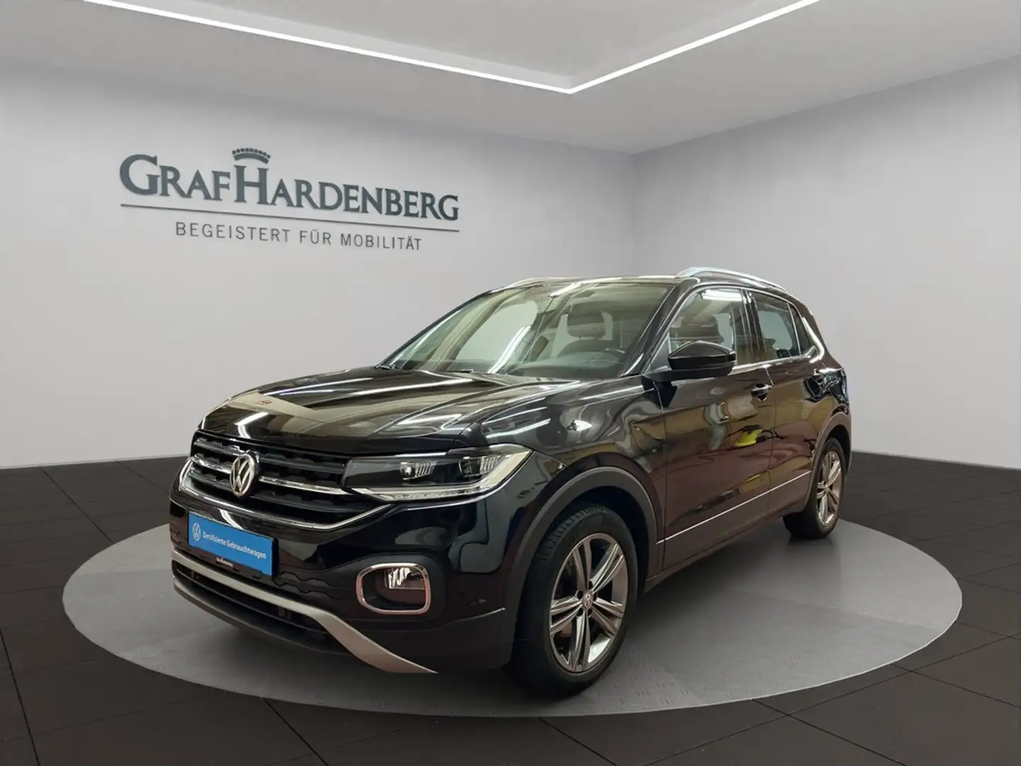 Volkswagen T-Cross 1.0 TSI DSG Style ACC LED Schwarz - 1