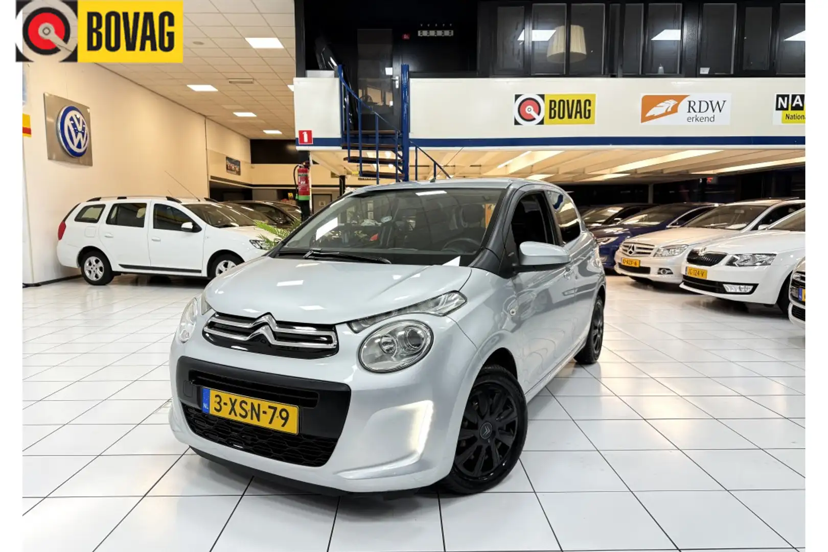 Citroen C1 1.0 e-VTi Feel Airco Bovag Garantie Grau - 1