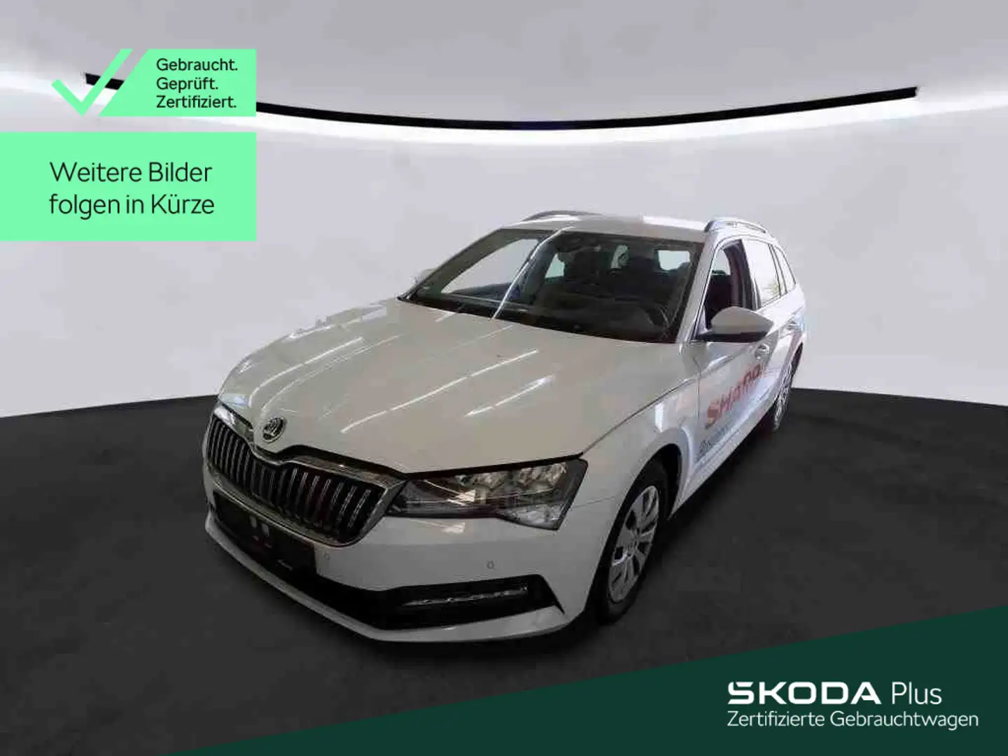 Skoda Superb Combi 2.0 TDI DSG AMBITION*KESSY*LED*AHK* Білий - 1