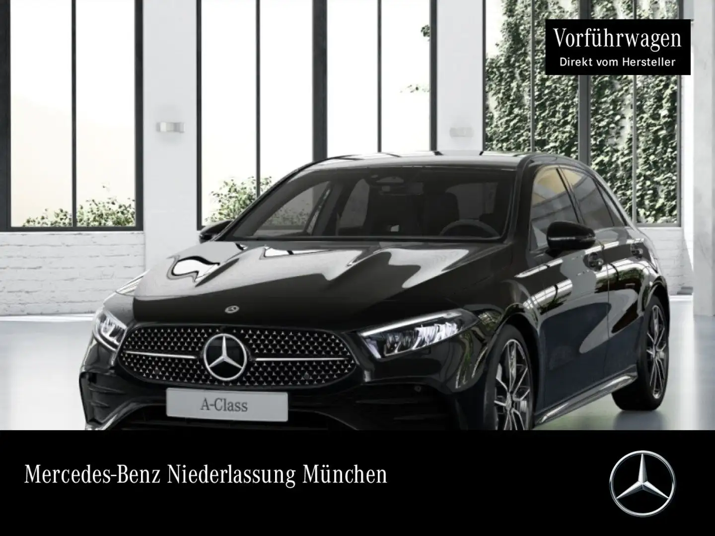 Mercedes-Benz A 220 4M AMG+NIGHT+LED+KAMERA+8G Noir - 1