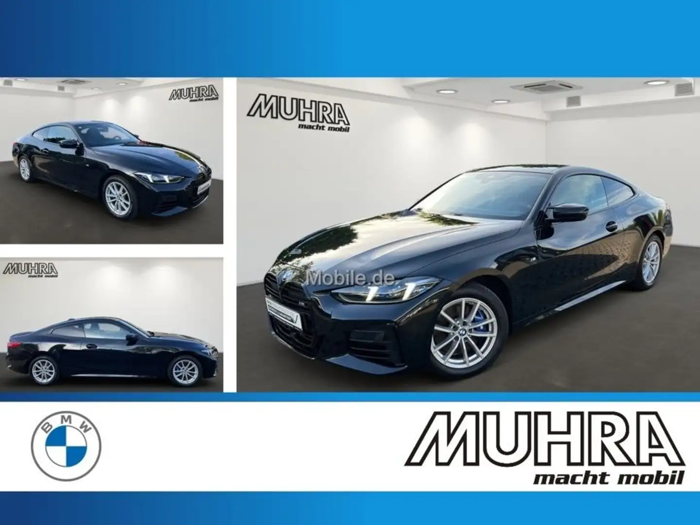 BMW 440 M440i xDrive Coupe FACELIFT Sthzg. ACC HUD PA+ ! Schwarz - 1