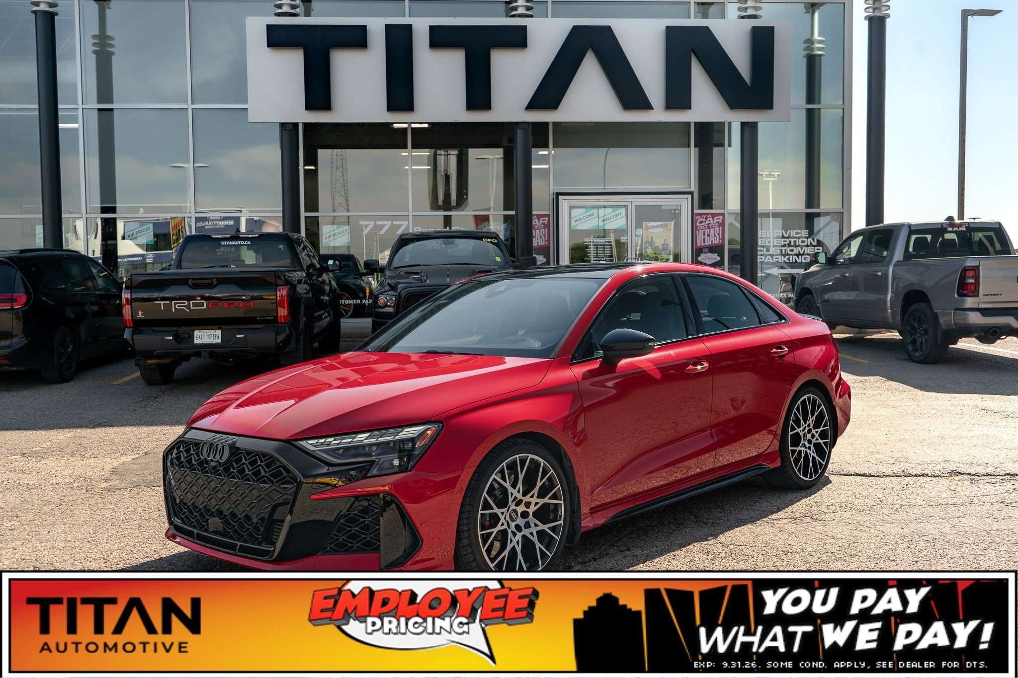 2025 Audi RS3 2.5 TFSI Quattro*394HP! | 5 Cylinder Turbo | RS De