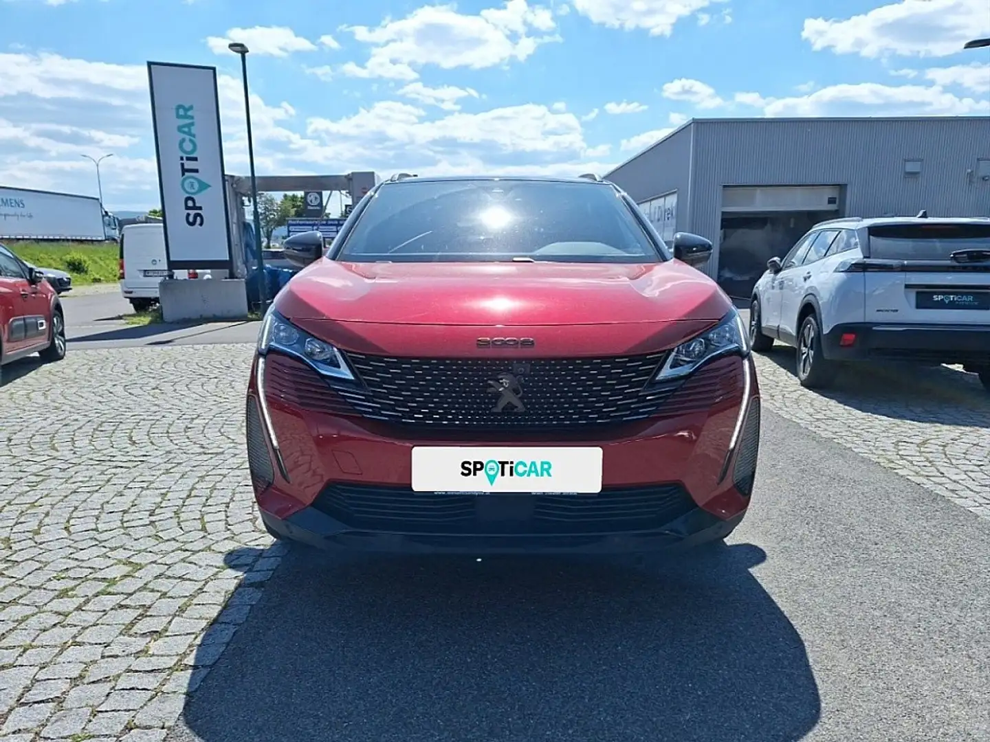 Peugeot 3008 Hybrid 136 E-DCS6 GT Aut. Rood - 2