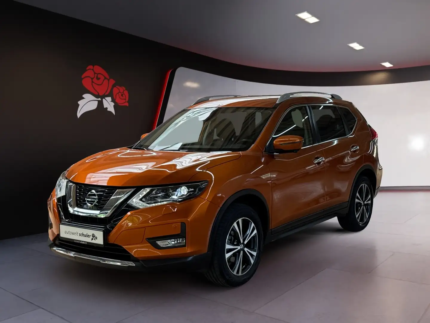 Nissan X-Trail 1.6 N-Connecta AHK LED Navi Sitzheizung Orange - 2