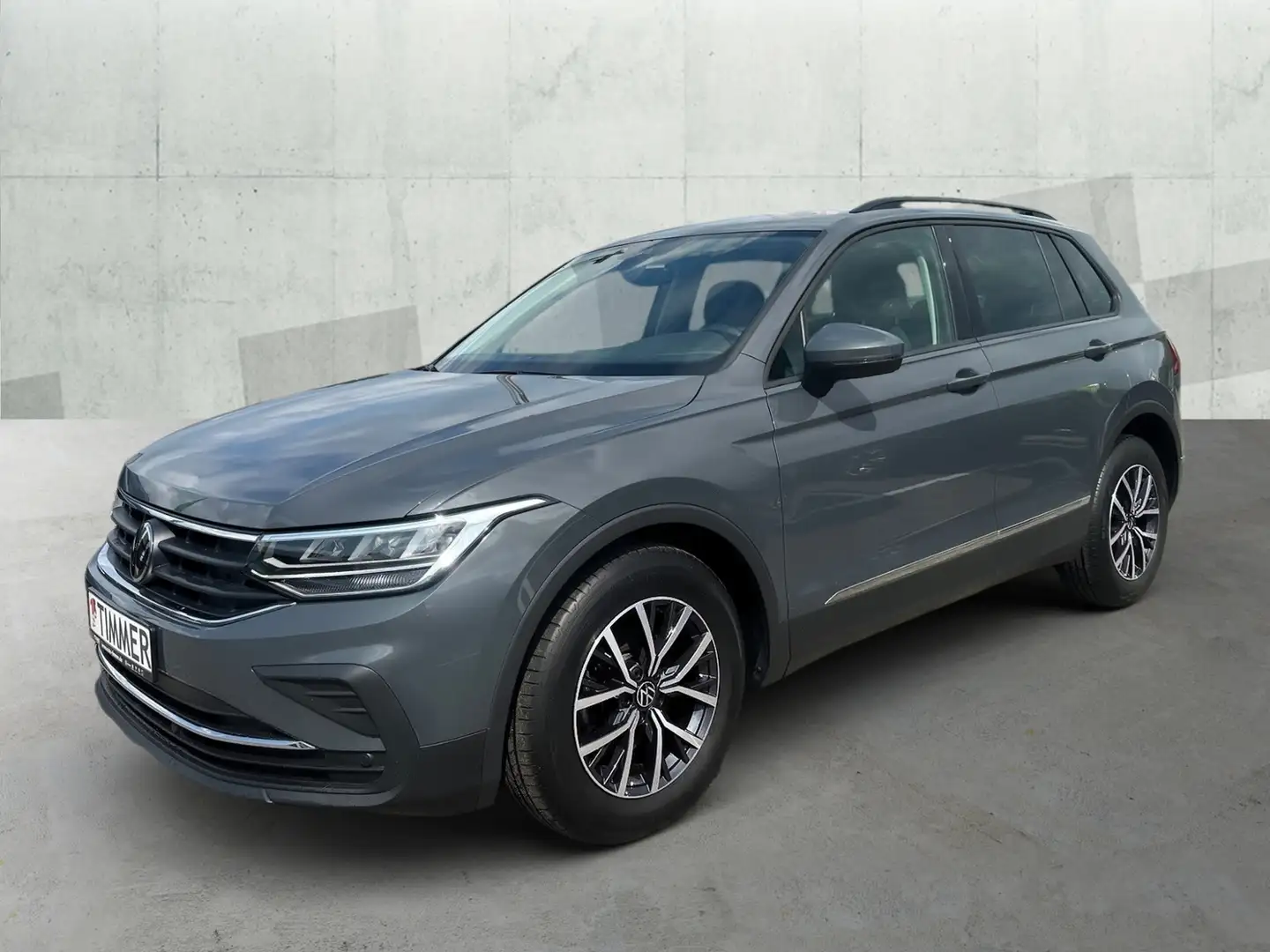 Volkswagen Tiguan 2.0 TDI DSG LIFE *LED *AHK *ACC *APP *NAVI *SHZ * Grau - 2