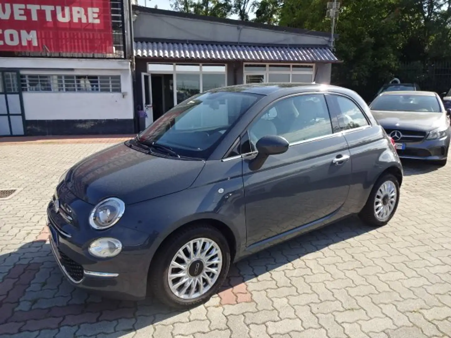 Fiat 500 III 2015 1.2 Lounge 69cv dualogic  automatica Grigio - 1