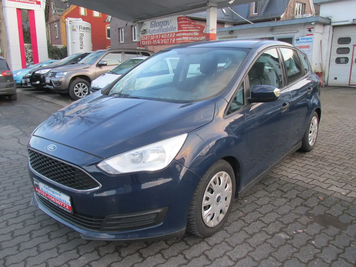 Ford C-Max 1.0 EB Ambiente*ERST 75.500 KM*EURO 6*GARANTIE*TOP Blau - 1