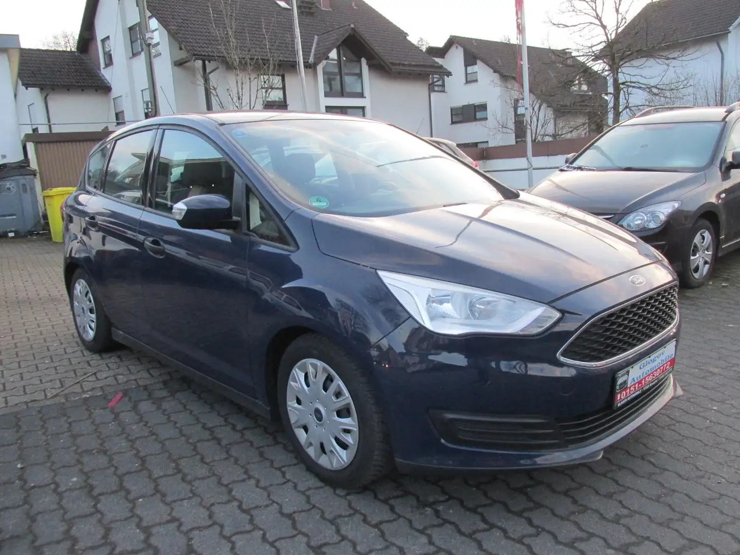 Ford C-Max 1.0 EB Ambiente*ERST 75.500 KM*EURO 6*GARANTIE*TOP Blau - 2