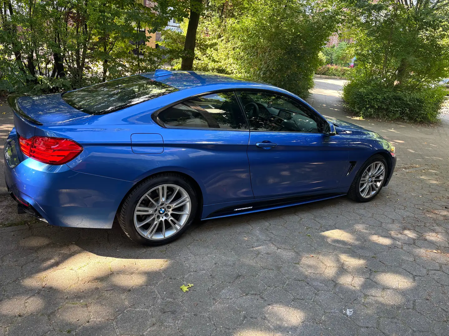BMW 435 435 i xDrive M Sport Leder 2-Hand Keylles Go Blau - 2