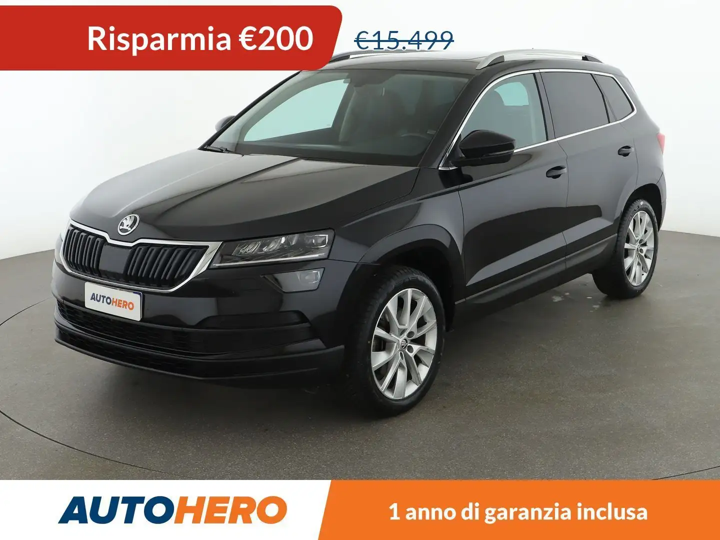Skoda Karoq 1.5 TSI ACT Style DSG Schwarz - 1