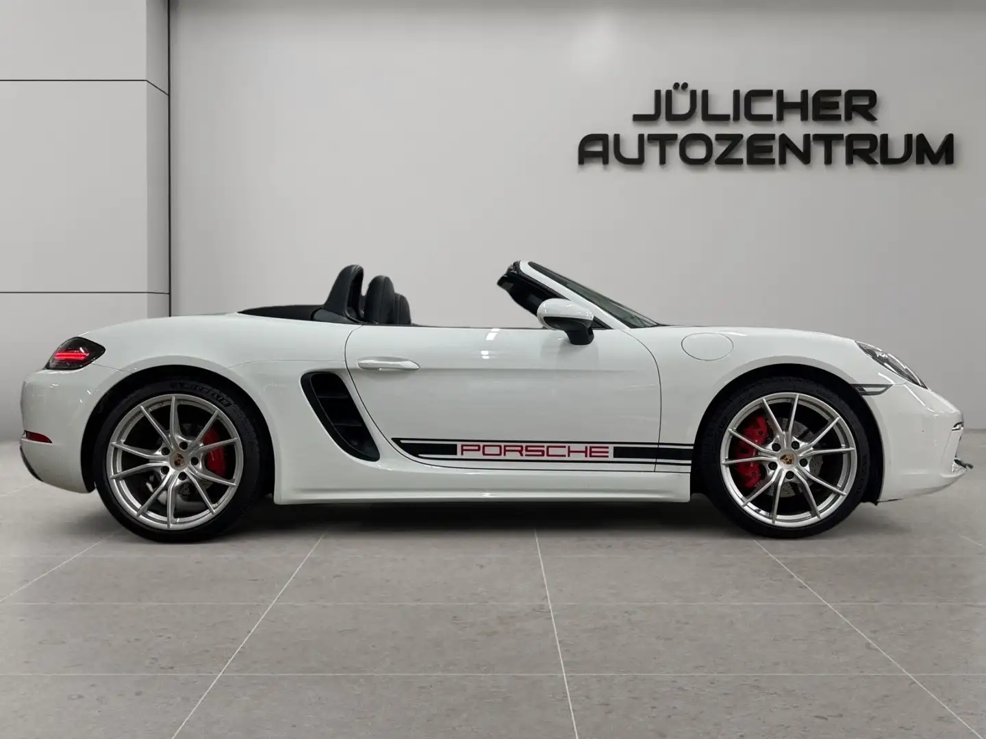 Porsche Boxster 718 S Aut., Inspektion Neu, Wenig Km Weiß - 2