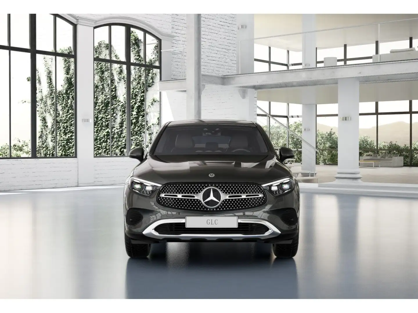 Mercedes-Benz GLC 300 de 4M Coupé AVANTGARDE ED.+DIGILIGHT+AHK+FAHRASS. Grau - 2