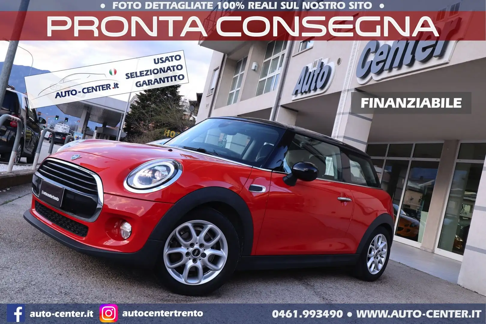 MINI Cooper 1.5 Cooper 3p 136CV Manuale Arancione - 1