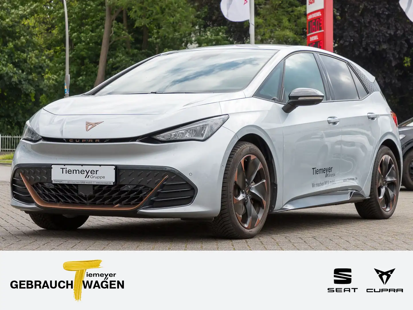 CUPRA Born 360 ALLWETTER LM19 PRIVACY SITZHZ Silber - 1