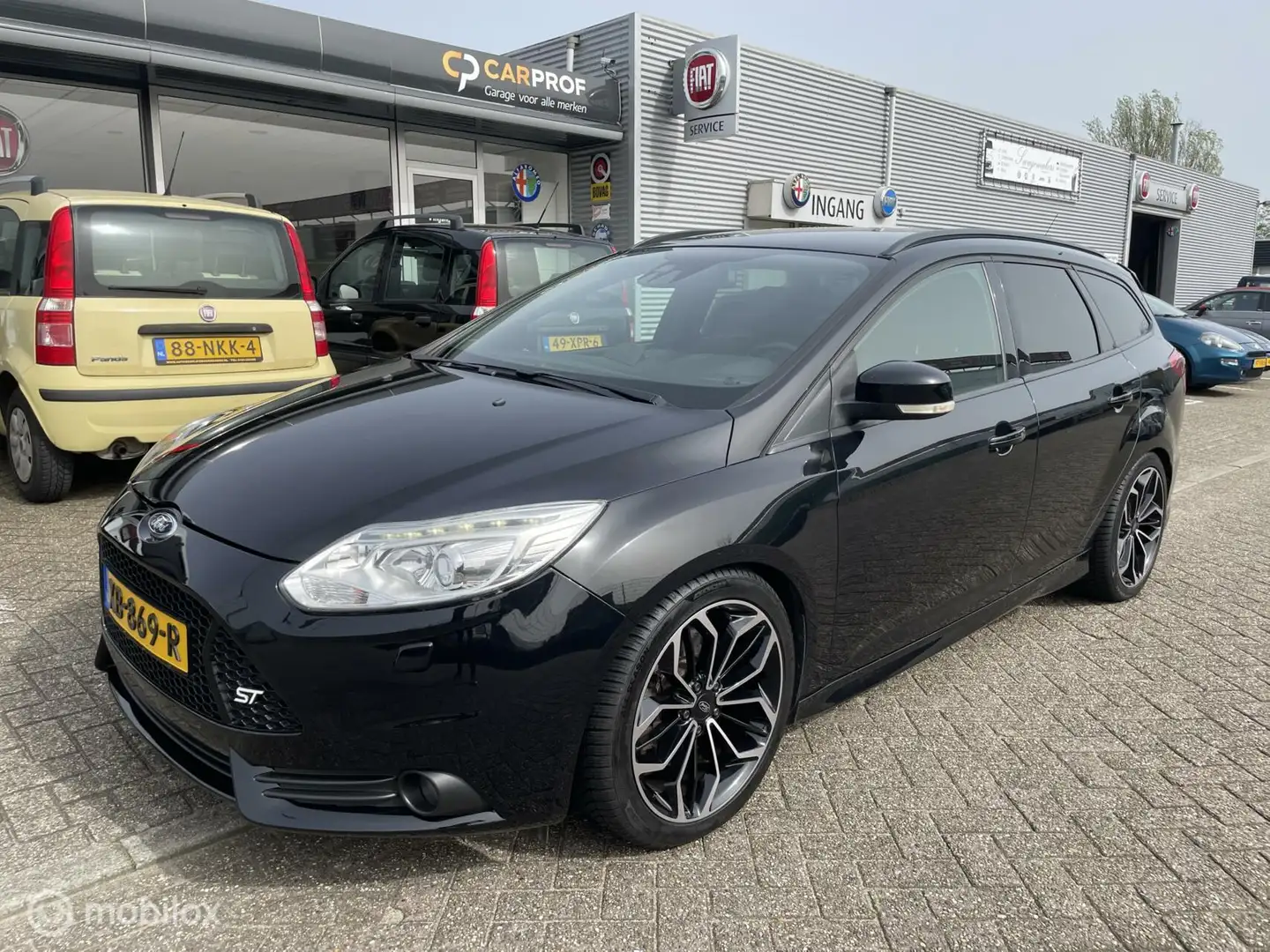 Ford Focus Wagon 2.0 ST-3 Stage 1 ,perfecte staat Zwart - 1