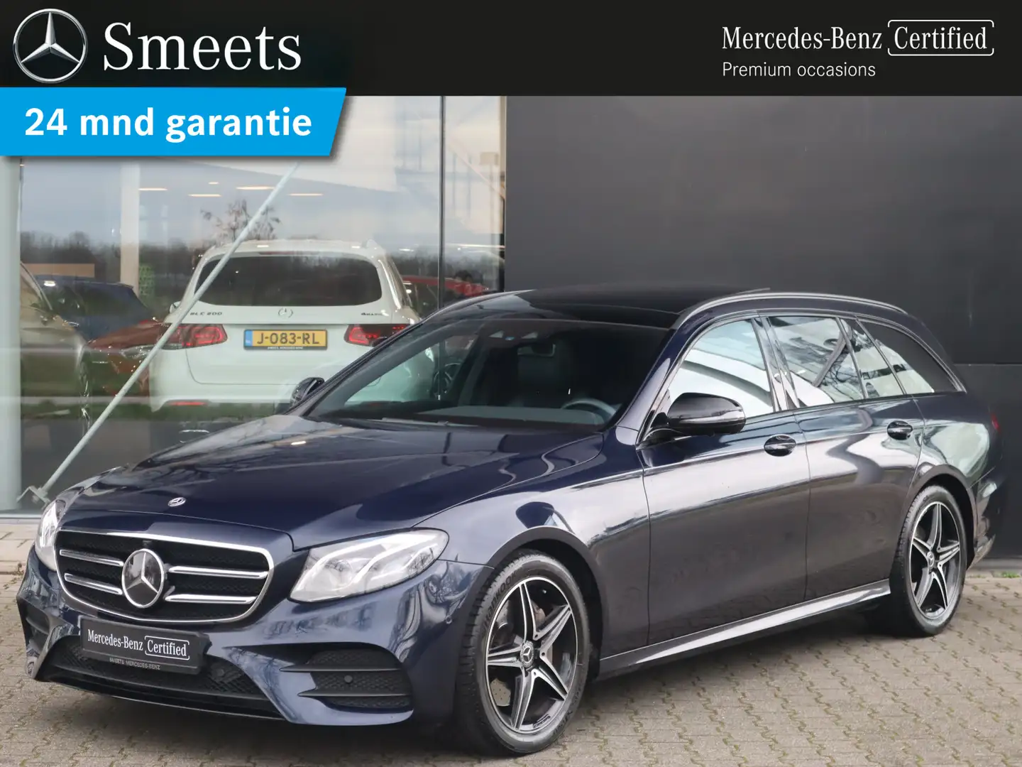 Mercedes-Benz E 200 Estate Business Solution AMG | Panoramadak | 360° Blauw - 1