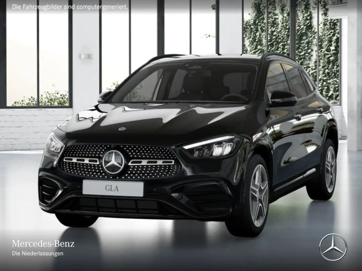 Mercedes-Benz GLA 200 AMG+NIGHT+LED+KAMERA+TOTW+KEYLESS+7G Schwarz - 2