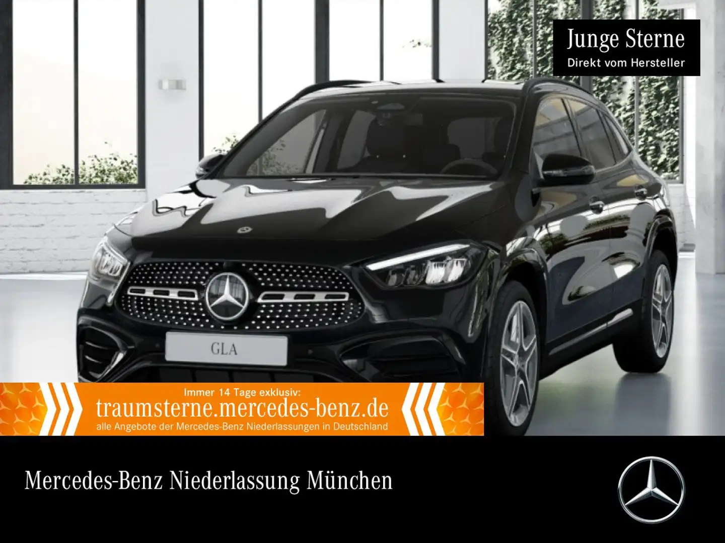 Mercedes-Benz GLA 200 AMG+NIGHT+LED+KAMERA+TOTW+KEYLESS+7G Schwarz - 1