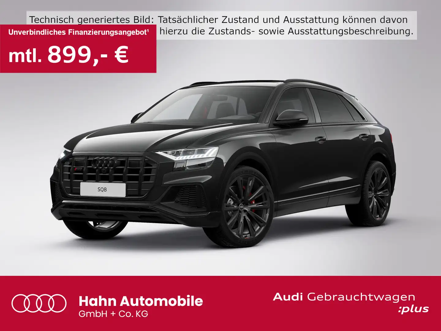 Audi SQ8 competition plus 4.0TFSI quattro S-trc B&O 3 Schwarz - 1
