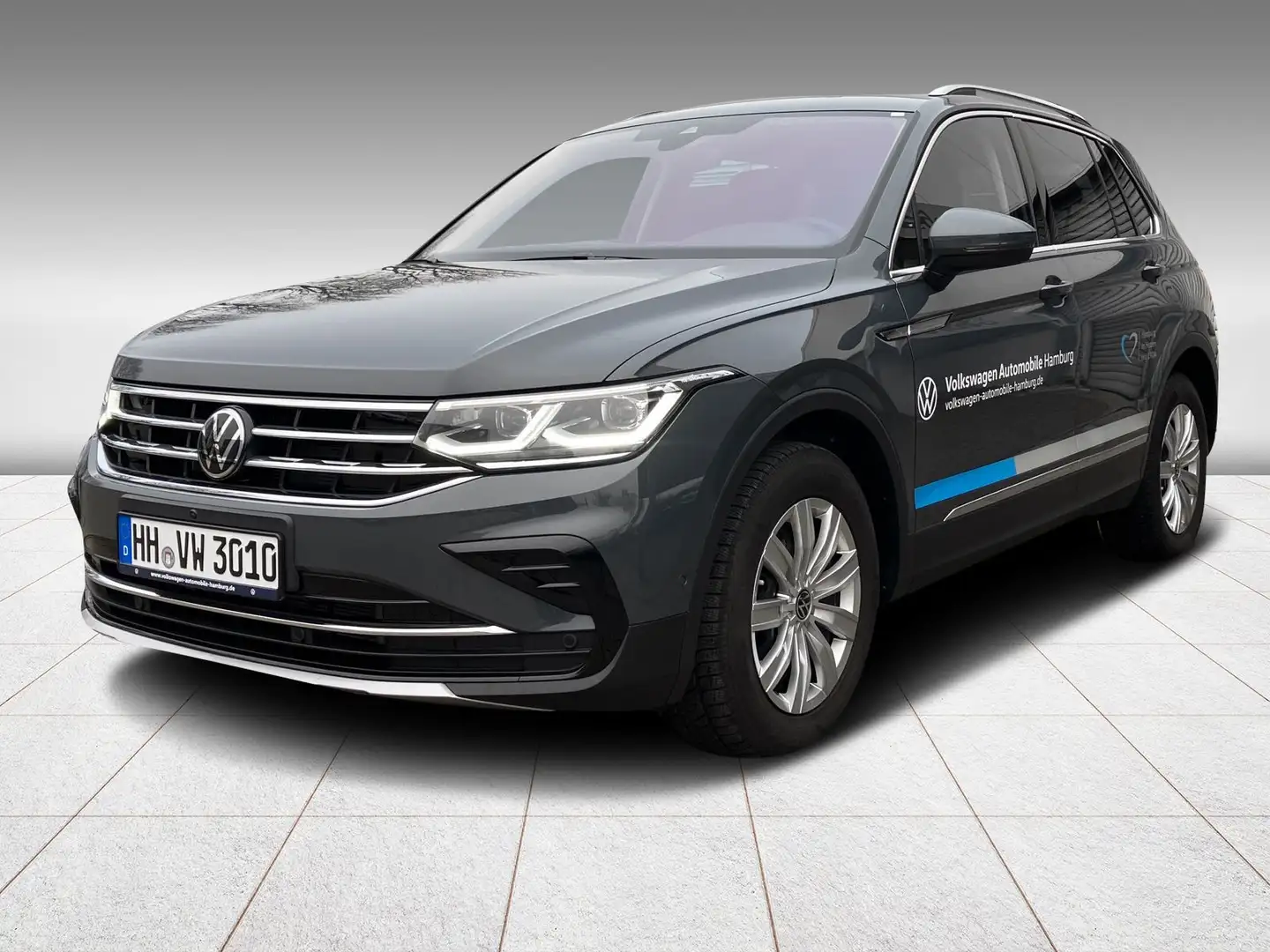 Volkswagen Tiguan 2.0 TDI DSG Elegance STANDHZG./KAMERA Silber - 2