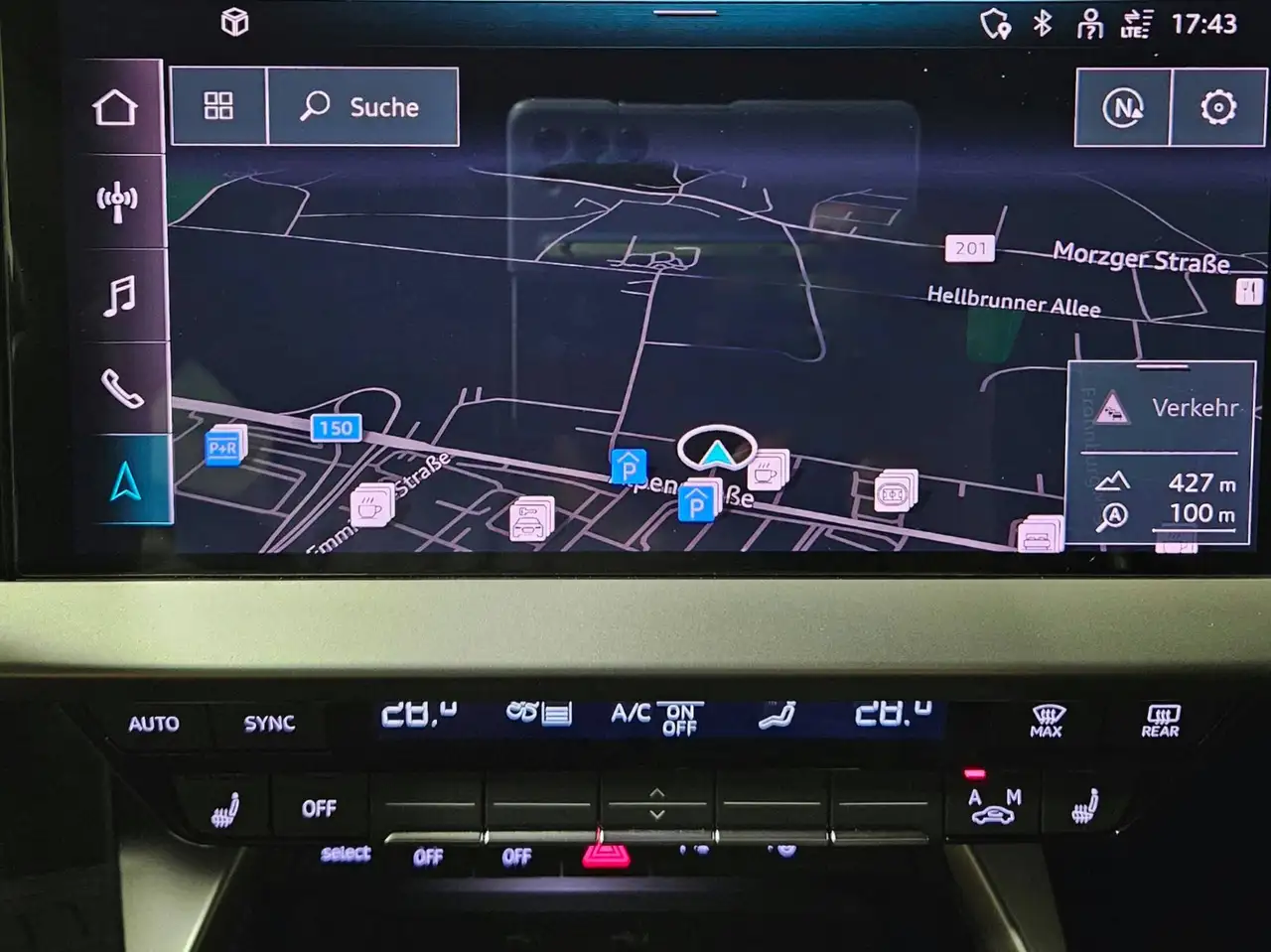 Audi A3 2.0 TDI * VIRTUAL COCKPIT * 2. BESITZ * LED * CARPLAY * ANDROID, миниатюра 23