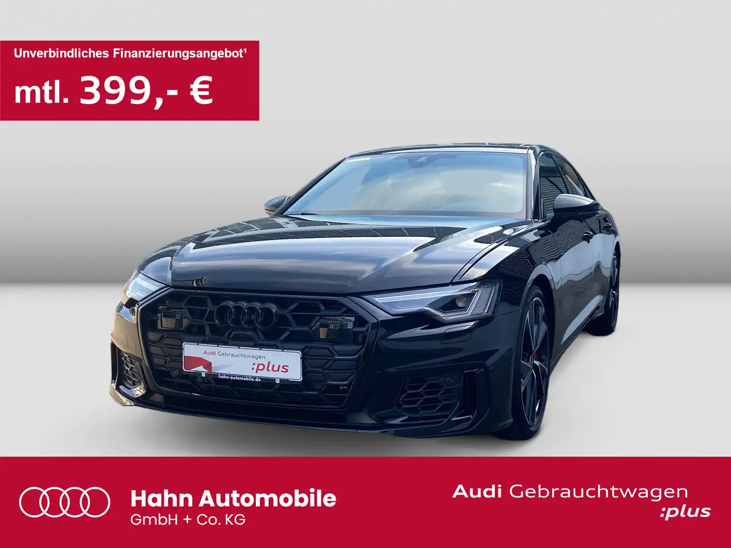 Audi S6 TDI qua S-Trc Pano B&O CAM Virtual Schwarz - 1