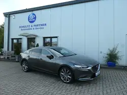 Mazda 6 Lim. Sports Line / HUD, 360°, Leder, Schiebed.