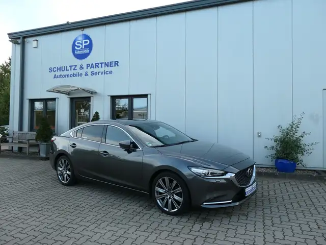 Mazda 6 Lim. Sports Line / HUD, 360°, Leder, Schiebed.